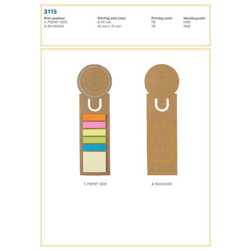 Marque-pages Clay, Image 3