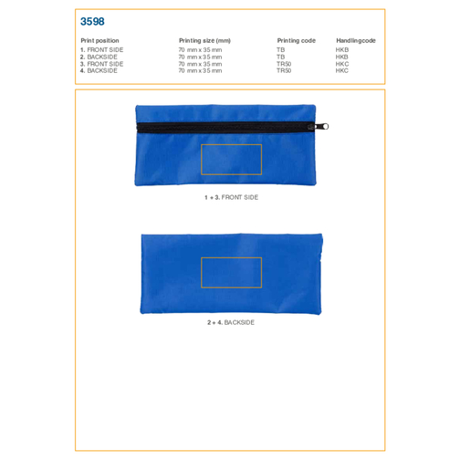 Trousse en nylon Donna, Image 2