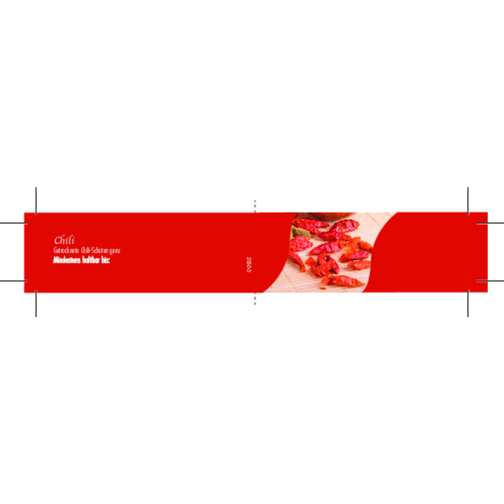 Reagenzglas Chili , rot, Glas, Gewürz, Metall, Papier, 10,00cm (Höhe), Bild 2