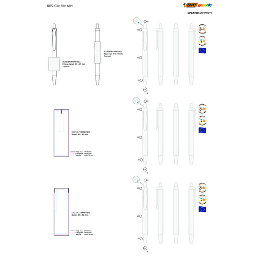 BIC® Clic Stic Mini Digital Dlugopis, Obraz 6