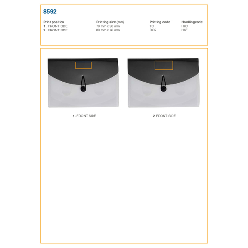 Arkivmapp A4, Bild 3