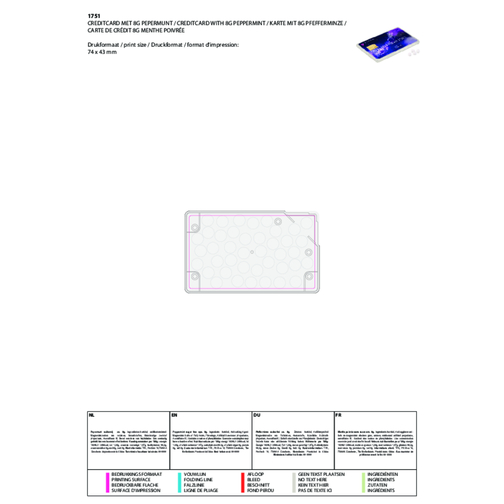 Carte menthe poivrée, Image 2