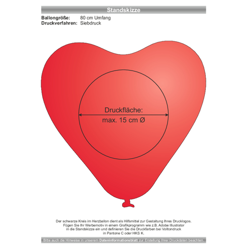 Palloncino a forma di cuore, Immagine 3