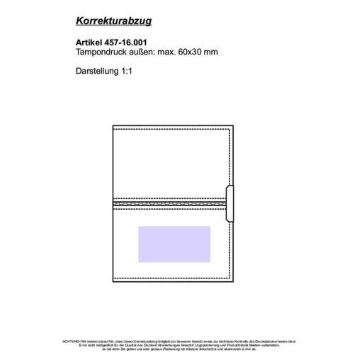 CreativDesign Ausweistasche 'SilverPaper' Schwarz , schwarz, Mikrofaser, 10,00cm x 13,00cm (Länge x Breite), Bild 3