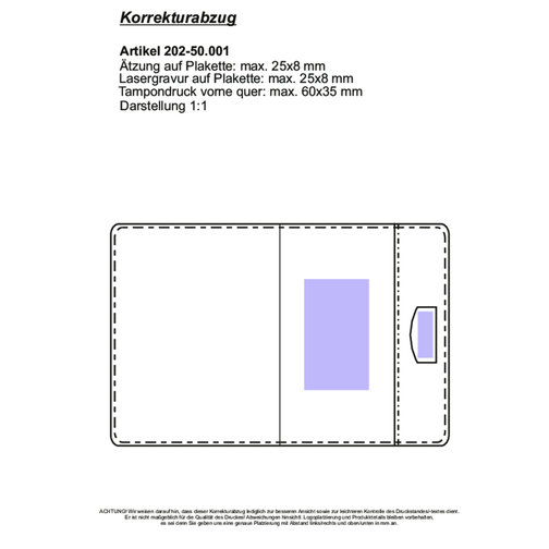 CreativDesign Identitetskortväska 'Orga' svart, Bild 3