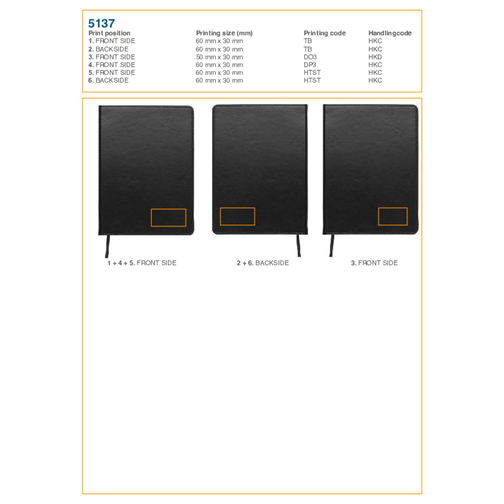 Carnet en PVC format A5 Ellis, Image 3
