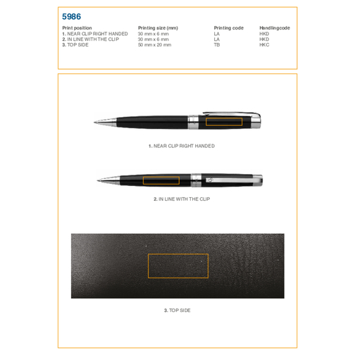 Stylo à bille Charles Dickens® Lena, Image 7