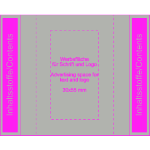 Stollenkonfekt , Folie, 10,00cm x 2,00cm x 3,50cm (Länge x Höhe x Breite), Bild 3