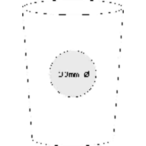 Zahnputzbecher 'Pure' , weiß, Kunststoff, 9,10cm (Höhe), Bild 4