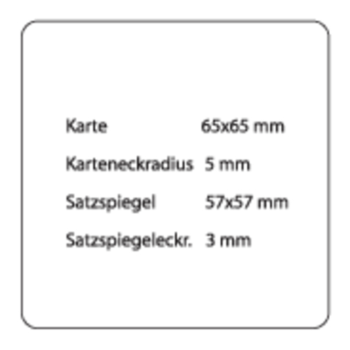 Memo 32-tlg. In Einfach-Faltschachtel , 440 g/m² Quartettkarton, 2,10cm x 6,90cm x 6,90cm (Länge x Höhe x Breite), Bild 3