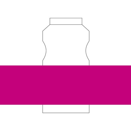 Trinkflasche 'Fitness' 0,5 L Mit Saugverschluss , standard-rot, Kunststoff, 17,50cm (Höhe), Bild 6