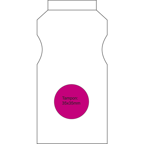 Trinkflasche 'Fitness' 0,5 L Mit Saugverschluss , standard-rot, Kunststoff, 17,50cm (Höhe), Bild 7