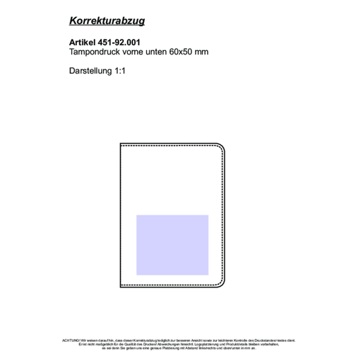 CreativDesign Ausweistasche 'LookPlusJumbo' Schwarz , schwarz, PU, 8,70cm x 12,00cm (Länge x Breite), Bild 3