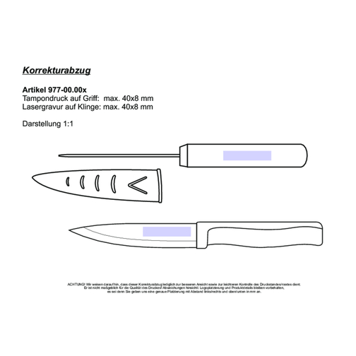 Metmaxx® keramisk kniv 'FutureCutEvo' svart, Bilde 2