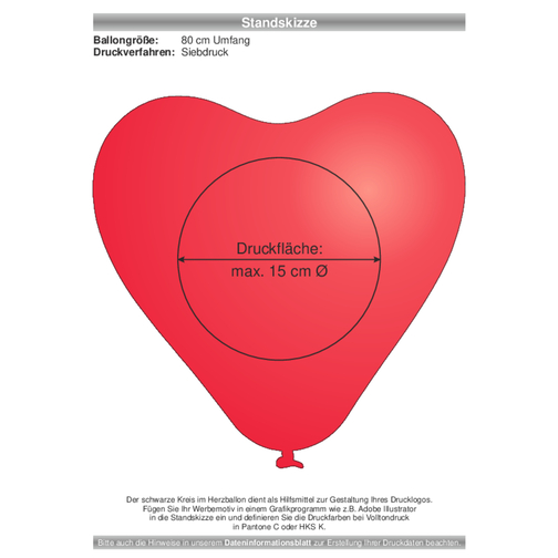 Balon z sercem, Obraz 2