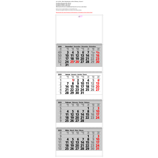 Exclusiv 4 , schwarz/rot, Papier, 101,80cm x 33,50cm (Höhe x Breite), Bild 3