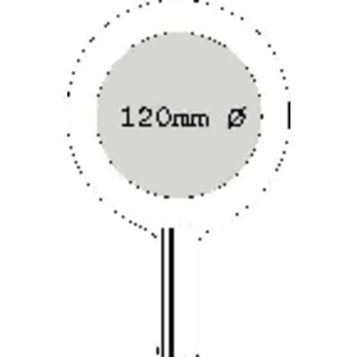 Tischtennis-Set 'Massiv' , weiß, Kunststoff, 26,50cm x 4,00cm x 16,00cm (Länge x Höhe x Breite), Bild 3