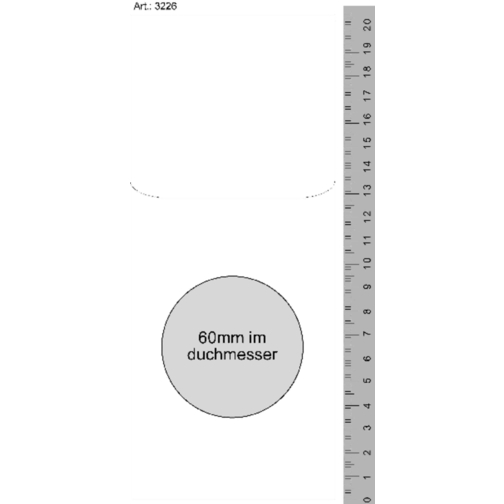 Würfelspiel 'Der Große Wurf' Im Etui , weiß, Kunststoff, 20,70cm x 1,00cm x 8,80cm (Länge x Höhe x Breite), Bild 3