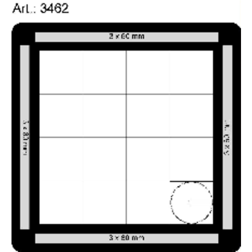 Schiebepuzzle 'Space 15' , weiß, Kunststoff, 7,50cm x 0,80cm x 7,50cm (Länge x Höhe x Breite), Bild 4