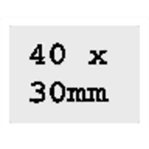 Magnet 'Area' , standard-gelb, Kunststoff, 4,60cm x 0,70cm x 3,60cm (Länge x Höhe x Breite), Bild 2