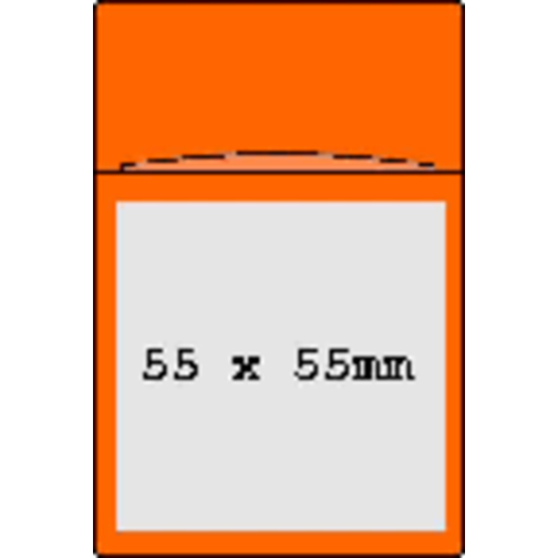 Dose 'Zig-Box' , weiß, Kunststoff, 6,50cm x 9,50cm x 2,80cm (Länge x Höhe x Breite), Bild 3