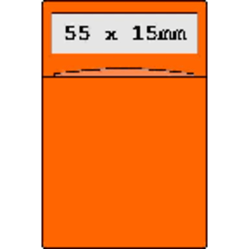Dose 'Zig-Box' , weiß, Kunststoff, 6,50cm x 9,50cm x 2,80cm (Länge x Höhe x Breite), Bild 4
