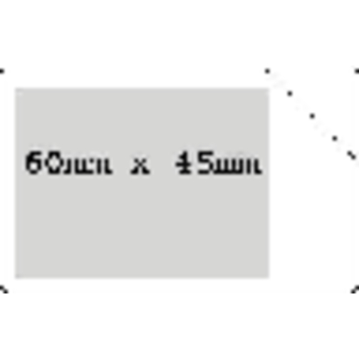 Mint-Spender 'Rechteck' , standard-blau PP, Kunststoff, 8,50cm x 0,80cm x 5,50cm (Länge x Höhe x Breite), Bild 4