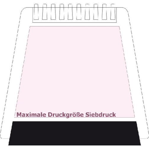 Eiskratzer 'Logo' , weiss, Kunststoff, 11,40cm x 0,30cm x 12,00cm (Länge x Höhe x Breite), Bild 4
