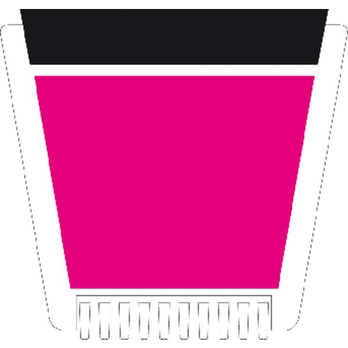 Eiskratzer 'Logo' , weiß, Kunststoff, 11,40cm x 0,30cm x 12,00cm (Länge x Höhe x Breite), Bild 5