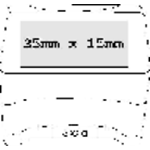 Standlupe 'Measurement 8 X' , standard-blau PS, Kunststoff, 4,70cm x 4,40cm x 4,00cm (Länge x Höhe x Breite), Bild 3