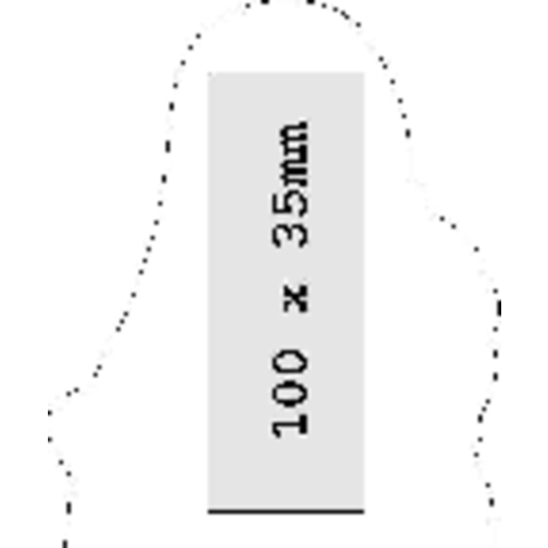 Eiskratzer 'Nikolaus' , standard-rot, Kunststoff, 12,30cm x 0,30cm x 9,90cm (Länge x Höhe x Breite), Bild 4
