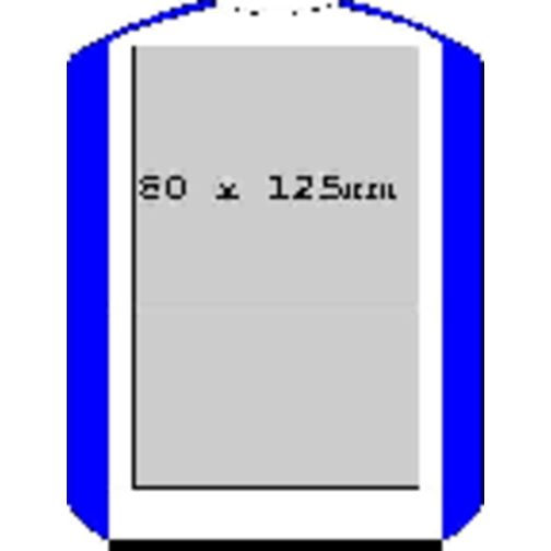 Parkscheibe 'Basic' , blau/weiss, Kunststoff, 15,50cm x 0,70cm x 11,90cm (Länge x Höhe x Breite), Bild 3
