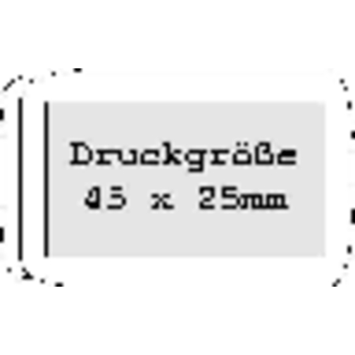 Lupe 'Double 3 X/6 X' , weiss, Kunststoff, 8,20cm x 1,30cm x 3,50cm (Länge x Höhe x Breite), Bild 4