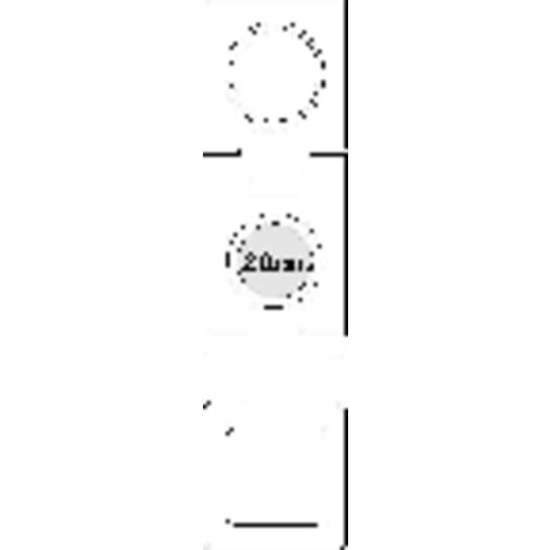 Lupe 'Fold 5 X' , weiß, Kunststoff, 5,70cm x 5,50cm x 3,90cm (Länge x Höhe x Breite), Bild 3