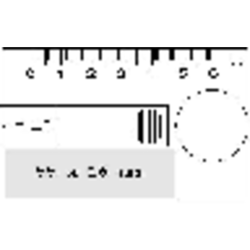 Reifenprofilmesser 'Card' , standard-blau PP, Kunststoff, 8,20cm x 0,40cm x 5,10cm (Länge x Höhe x Breite), Bild 6