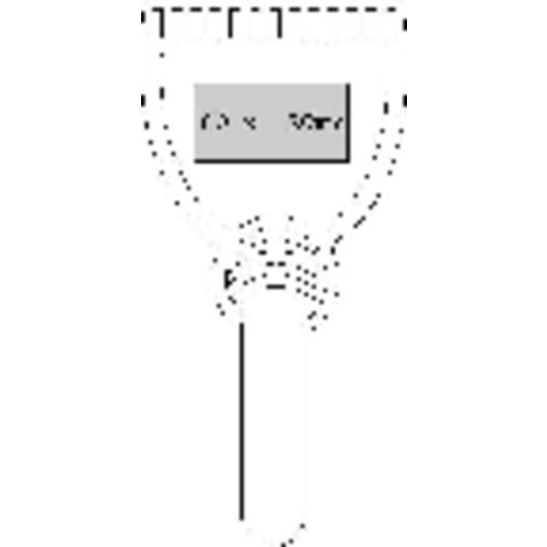 Eiskratzer 'Eishexe' , weiß, Kunststoff, 21,50cm x 2,90cm x 10,70cm (Länge x Höhe x Breite), Bild 3