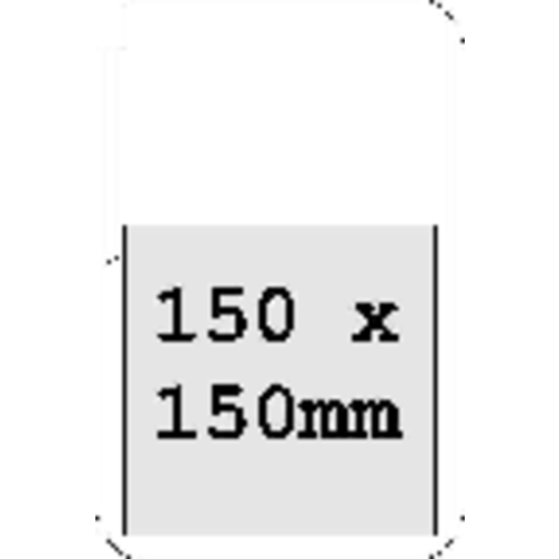 Schreibboard 'DIN A5' , weiss, Kunststoff, 27,00cm x 2,80cm x 17,70cm (Länge x Höhe x Breite), Bild 3