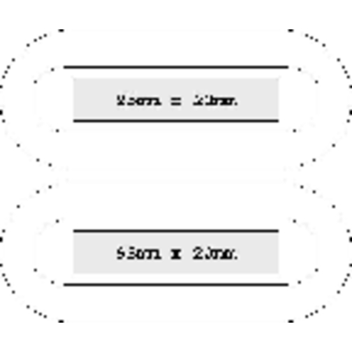 Dose 'B-Box' , transparent-milchig, Kunststoff, 16,00cm x 5,00cm x 6,50cm (Länge x Höhe x Breite), Bild 4