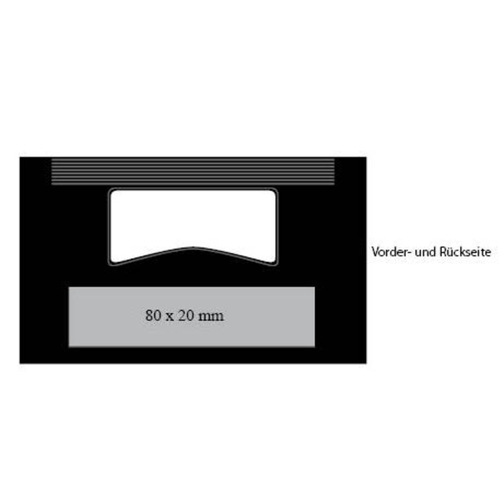 Bierdeckel-Ständer 'Bierkasten' , schwarz, Kunststoff, 10,40cm x 6,70cm x 7,50cm (Länge x Höhe x Breite), Bild 2