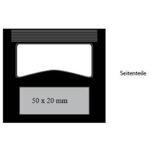Bierdeckel-Ständer 'Bierkasten' , schwarz, Kunststoff, 10,40cm x 6,70cm x 7,50cm (Länge x Höhe x Breite), Bild 3