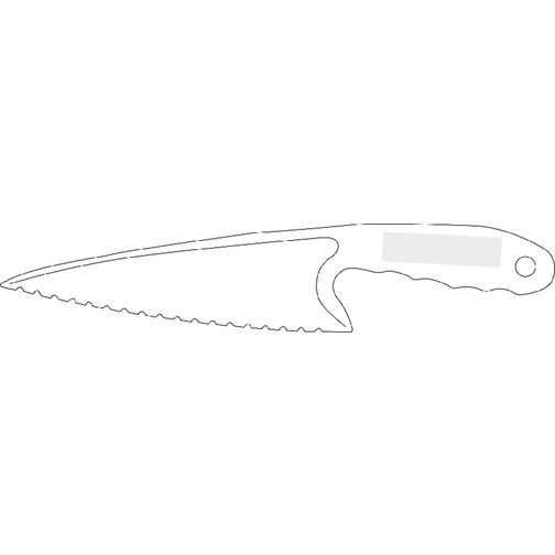 Couteau en plastique 'Bakery', Image 3