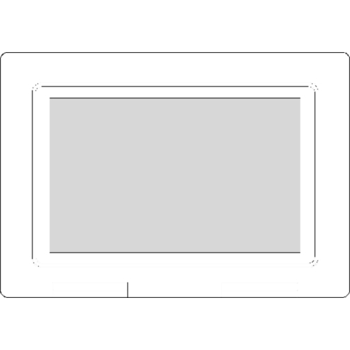 Vorratsdose 'Dinner-Box-Plus' , weiß, Kunststoff, 18,00cm x 6,50cm x 13,00cm (Länge x Höhe x Breite), Bild 2