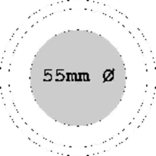 Untersetzer Und Deckel '2 In 1' , standard-rot, Kunststoff, 0,80cm (Höhe), Bild 2