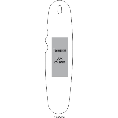 Schuhlöffel 'Grip' , standard-rot, Kunststoff, 17,40cm x 1,50cm x 4,30cm (Länge x Höhe x Breite), Bild 4