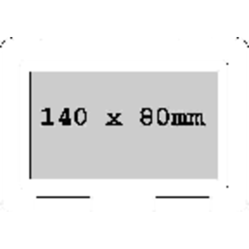 Vorratsdose 'Slim-Box' , weiss, Kunststoff, 18,50cm x 1,80cm x 12,80cm (Länge x Höhe x Breite), Bild 3