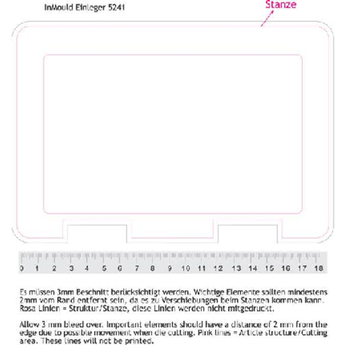 Vorratsdose 'Slim-Box' , weiss, Kunststoff, 18,50cm x 1,80cm x 12,80cm (Länge x Höhe x Breite), Bild 4