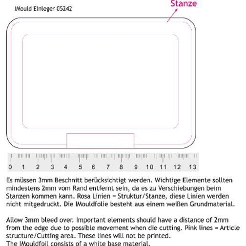 Vorratsdose 'Brunch-Box' , weiß, Kunststoff, 12,50cm x 4,00cm x 8,50cm (Länge x Höhe x Breite), Bild 5