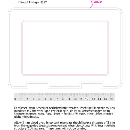Vorratsdose 'Snack-Box' , weiß, Kunststoff, 18,00cm x 4,20cm x 12,50cm (Länge x Höhe x Breite), Bild 3