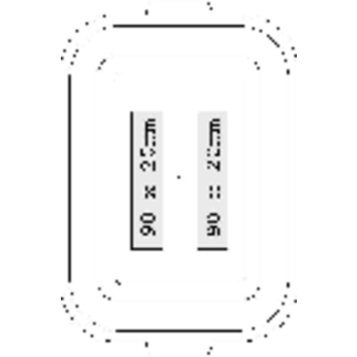 Vorratsdose 'Brot-Box' , standard-gelb, Kunststoff, 23,30cm x 7,70cm x 16,20cm (Länge x Höhe x Breite), Bild 3