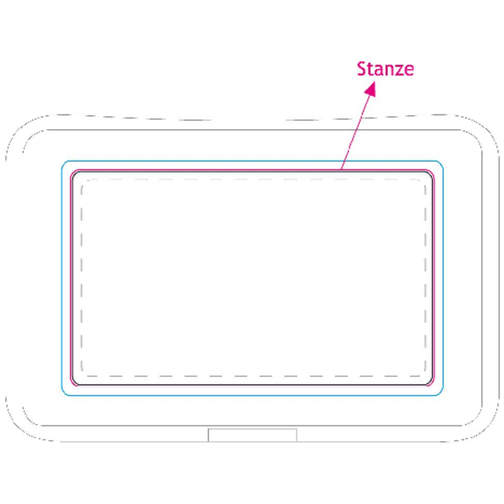 Vorratsdose 'School-Box' Junior , transparent-milchig, Kunststoff, 16,00cm x 4,10cm x 11,70cm (Länge x Höhe x Breite), Bild 4